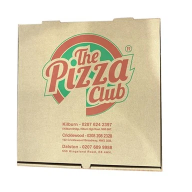 Bahan Boleh Degradasi Kotak Pizza Tersuai