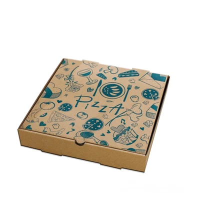 Kotak Kertas Pembungkusan Pizza Dengan Logo Tersuai